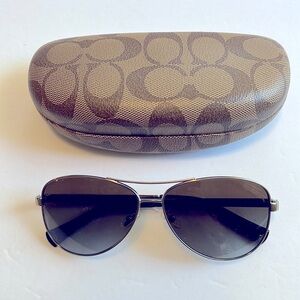 Coach 9013/T5 aviator Gold Sunglasses Frame